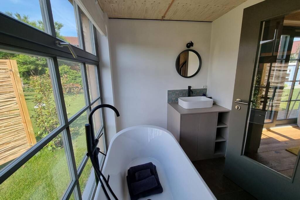 شقة Tiny Loft Im Suedhessischen Ried Trebur المظهر الخارجي الصورة