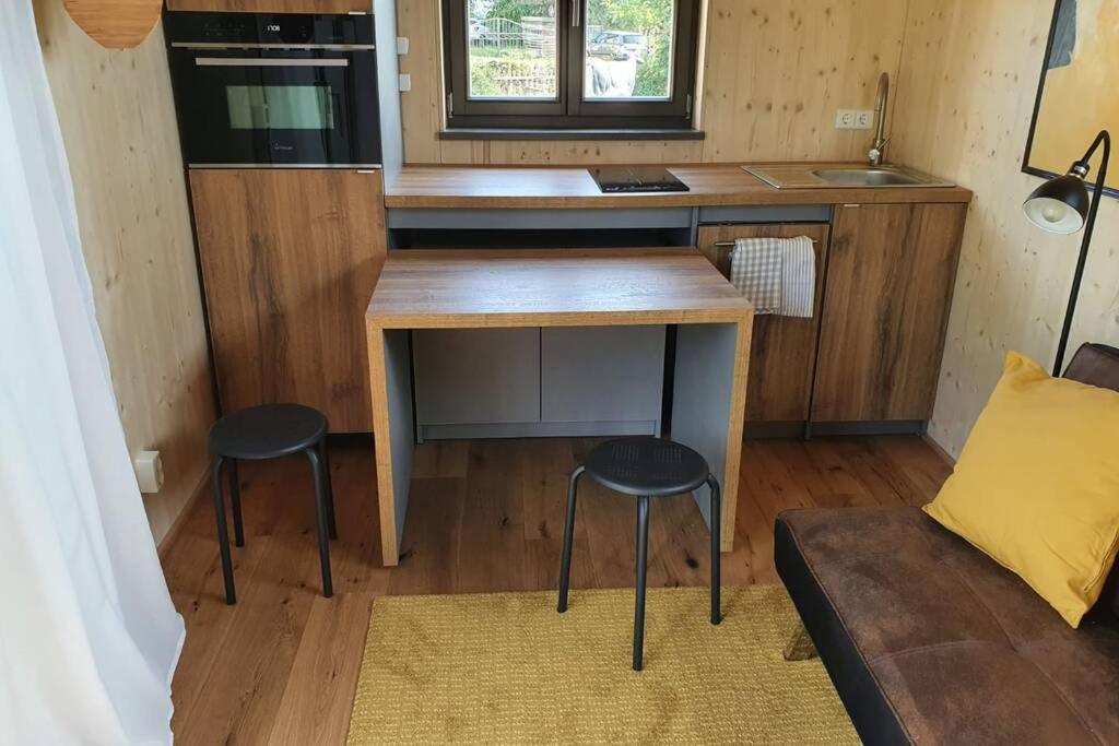 شقة Tiny Loft Im Suedhessischen Ried Trebur المظهر الخارجي الصورة